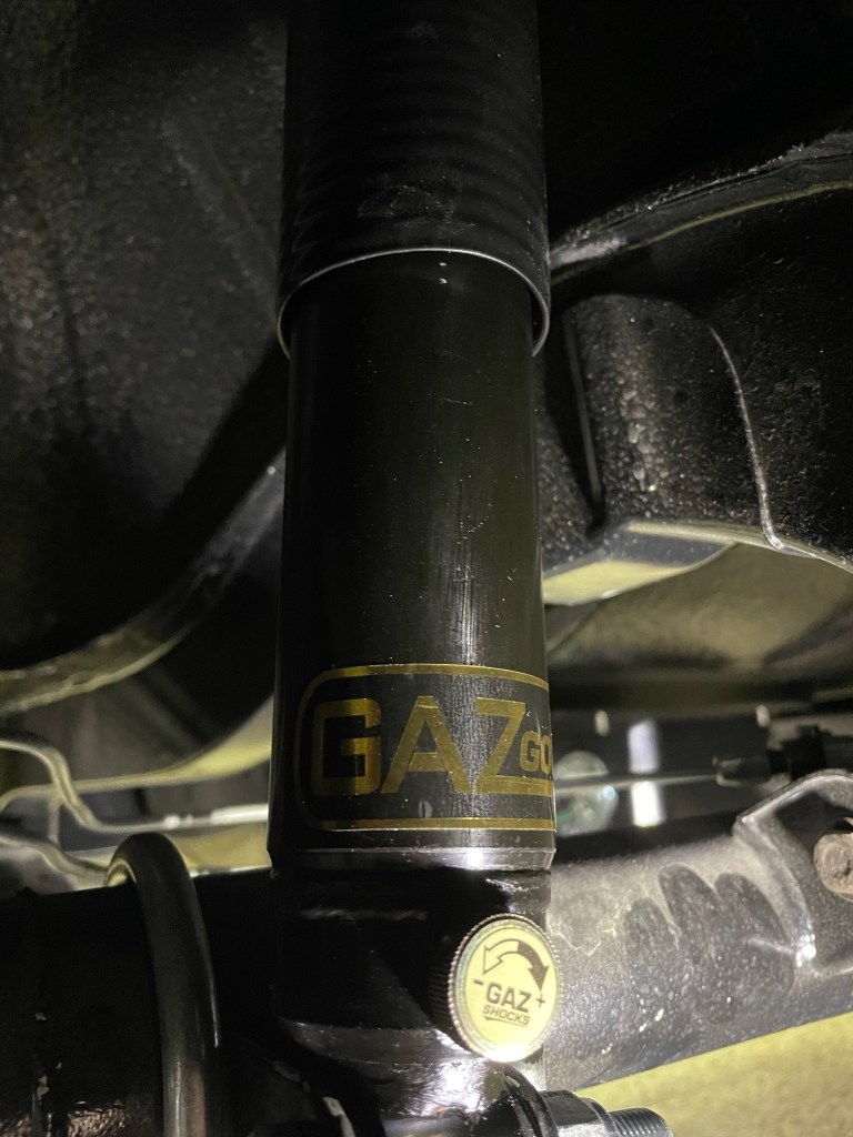 GAZ rear shocks